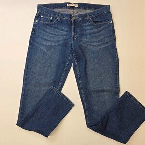 Levi 524 Too Superlow Medium Wash Size‎ 16 - check measures no size tag